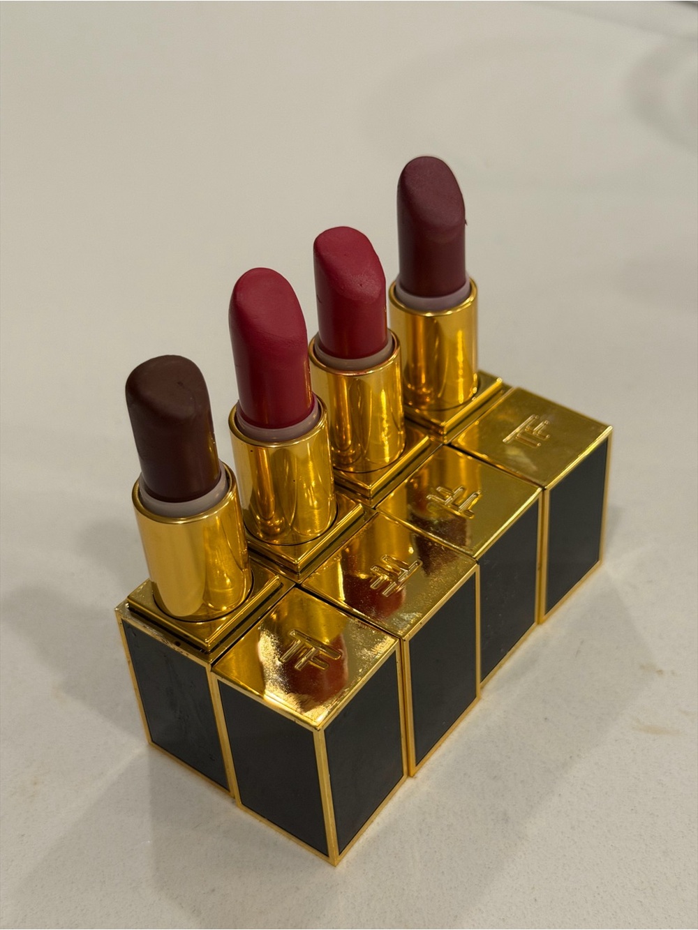 TOM FORD Lip Bundle | Moroccan Rouge, Plum Lush & Black Dahlia
